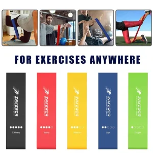 Short Resistance Band for Home Workout (X-Light to X-Heavy) - Image 5