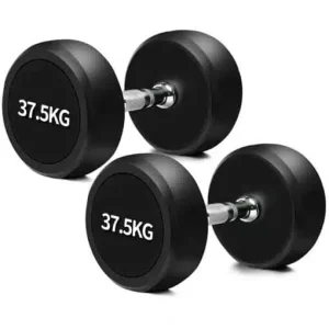 Solid Iron Rubber Coated Dumbbell - Image 15