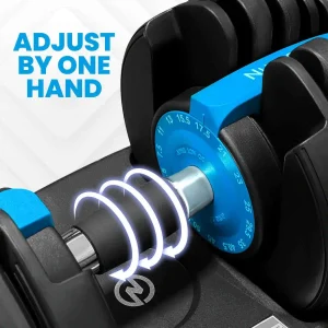 NutroOne Single-Hand Adjustable Dumbbell - From 3 Seconds to 1 Second, Upgraded Classic Bestseller - Image 4