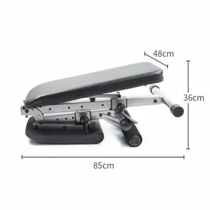 Foldable Utility Bench (Adjustable Back Pad and Seat Pad) - Image 3