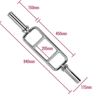 Body-Solid Olympic Triceps Bar (0.84m, 50mm) - Image 2