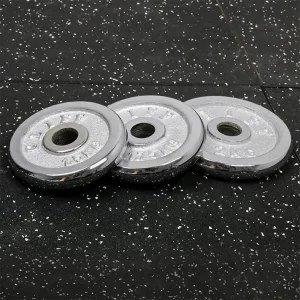 Chrome Dumbbell/Barbell Plates (25mm) - Image 2