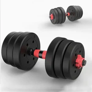 PVC Basic Dumbbell Set with extensions (10 KG to 40 KG) - Image 1