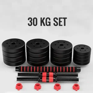 PVC Basic Dumbbell Set with extensions (10 KG to 40 KG) - Image 6