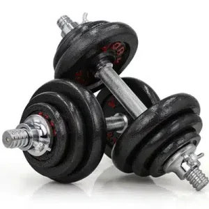 High Density Cast Iron Adjustable Dumbbell - Image 1