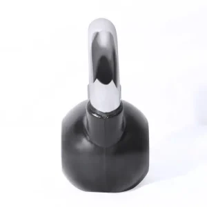 Black Single Piece Kettlebell - Image 2