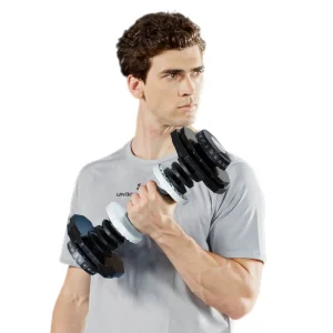 NutroOne Upgraded 3 Sec Adjustable Dumbbell (Durable Metallic Weight Plates) - Image 8