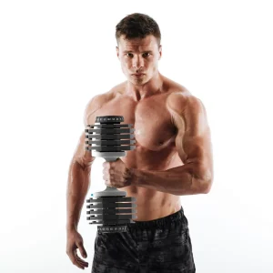 NutroOne Upgraded 3 Sec Adjustable Dumbbell (Durable Metallic Weight Plates) - Image 11