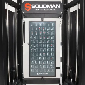 Multifunctional Smith Machine with 200KG Weights - Standard - Image 4