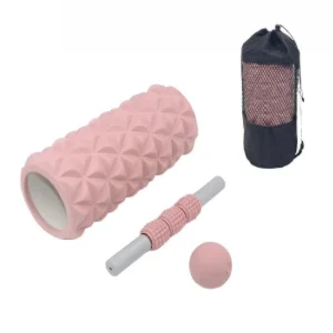 4-in-1 Wolf Tooth Yoga Roller Set (Triangle, Floating Point) - Image 3