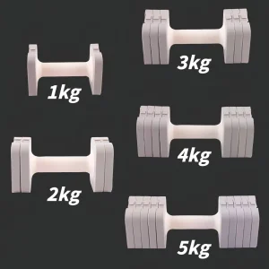 Click & Slot Cubic Lightweight Adjustable Dumbbell - Image 4