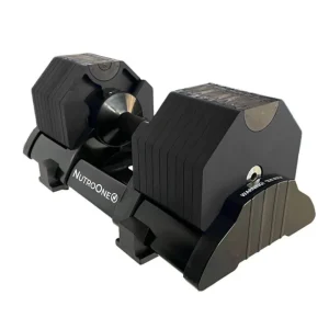 NutroOne Evobell - Upgraded 1-Sec Professional Adjustable Dumbbells (Premium Steel Weight Plates) - Image 1