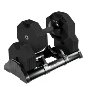NutroOne Evobell - Upgraded 1-Sec Professional Adjustable Dumbbells (Premium Steel Weight Plates) - Image 2