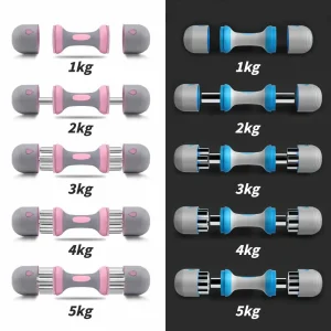 Lightweight Adjustable Dumbbell - 5kg (Set of 2) - Image 7