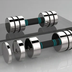 Steel Adjustable Dumbbell for Easy Adjustment with Nuts-free Design - Image 2