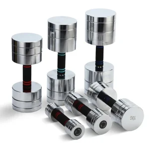 Steel Adjustable Dumbbell for Easy Adjustment with Nuts-free Design - Image 1