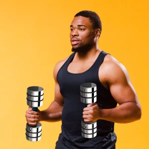 Steel Adjustable Dumbbell for Easy Adjustment with Nuts-free Design - Image 5