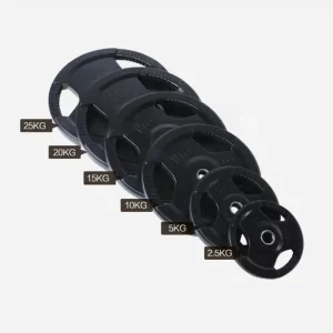 Tri-grip ABS Coated Iron Weight Plates (30mm) - Image 2