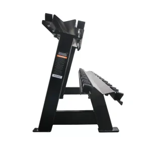 2 Tier Dumbbell Rack (Hold Up To 10 Pairs, 20 Dumbbells) - Image 3