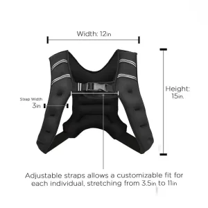 Weighted Vest - 5KG/8KG/10KG - Image 3