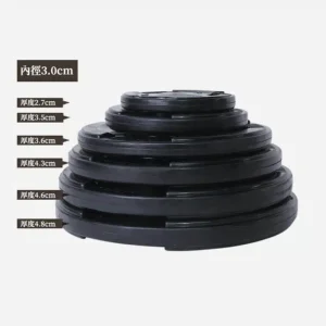 Tri-grip ABS Coated Iron Weight Plates (30mm) - Image 3