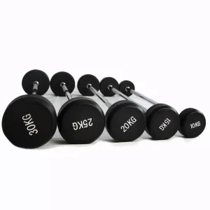 Fixed Weight Curl / Straight Barbell Set - Image 4