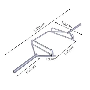 Safety Squat Bar (2.1m 350kg Capacity) - Image 5