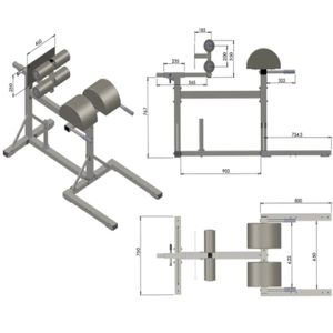 Multi-Purpose Roman Chair (Glute Ham Developer) - Image 3