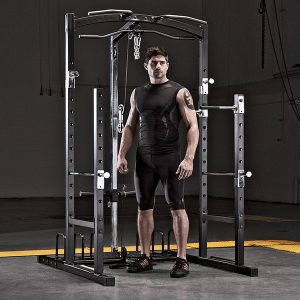 Monster Squat Stand with 2-In-1 LAT Bar - Image 2
