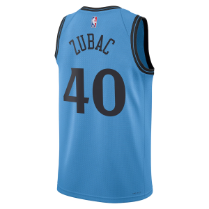 LA Clippers Nike City Edition Swingman Jersey 2024 - Blue - Ivica Zubac - Unisex - Image 2