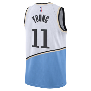Atlanta Hawks Nike City Edition Swingman Jersey 2024 - Black - Trae Young - Unisex - Image 2