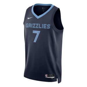 Memphis Grizzlies Nike Icon Edition Swingman Jersey - Navy - Santi Aldama - Unisex - Image 1