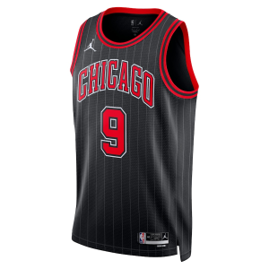 Chicago Bulls Jordan Statement Edition Swingman Jersey - Black - Nikola Vucevic - Unisex - Image 1