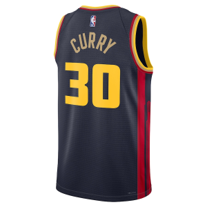 Golden State Warriors Nike City Edition Swingman Jersey -Stephen Curry - Mens - Image 3