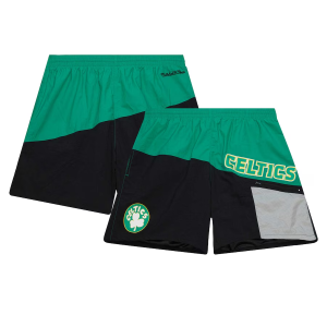 Boston Celtics NBA Utility Short By Mitchell & Ness - Mens - Image 1