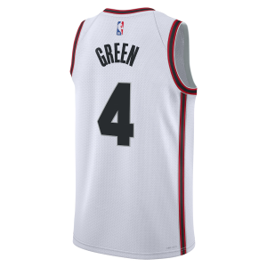 Houston Rockets Nike City Edition Swingman Jersey 2024 - White - Jalen Green - Unisex - Image 3