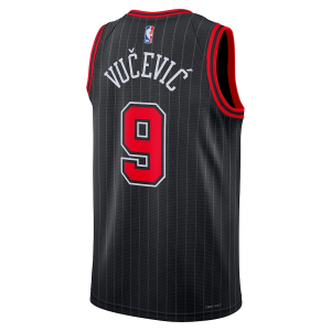 Chicago Bulls Jordan Statement Edition Swingman Jersey - Black - Nikola Vucevic - Unisex - Image 2