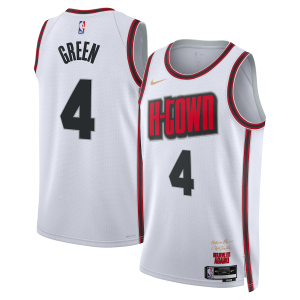 Houston Rockets Nike City Edition Swingman Jersey 2024 - White - Jalen Green - Unisex - Image 1