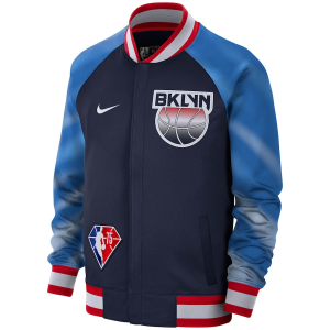 Brooklyn Nets Nike City Edition Showtime Jacket - Mens - Image 1