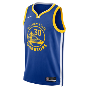 Golden State Warriors Nike Icon Edition Swingman Jersey - Royal - Stephen Curry - Unisex - Image 1