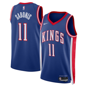 Sacramento Kings Nike City Edition Swingman Jersey 2024 - Blue - Domantas Sabonis - Unisex - Image 1