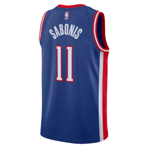 Sacramento Kings Nike City Edition Swingman Jersey 2024 - Blue - Domantas Sabonis - Unisex - Image 2