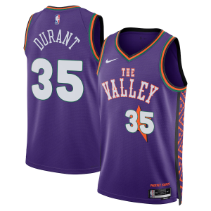 Phoenix Suns Nike City Edition Swingman Jersey 2024 - Purple - Kevin Durant - Unisex - Image 1