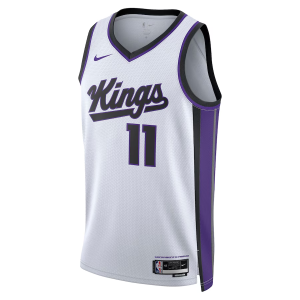 Sacramento Kings Nike Association Edition Swingman Jersey - White - Domantas Sabonis - Unisex - Image 3