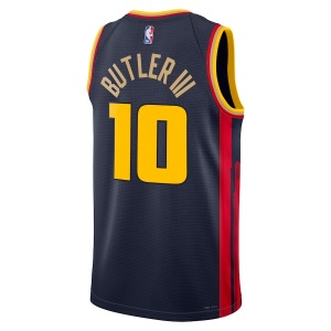 Golden State Warriors Nike City Edition Swingman Jersey 2024 - Navy - Jimmy Butler III - Unisex - Image 3
