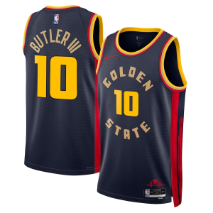 Golden State Warriors Nike City Edition Swingman Jersey 2024 - Navy - Jimmy Butler III - Unisex - Image 1